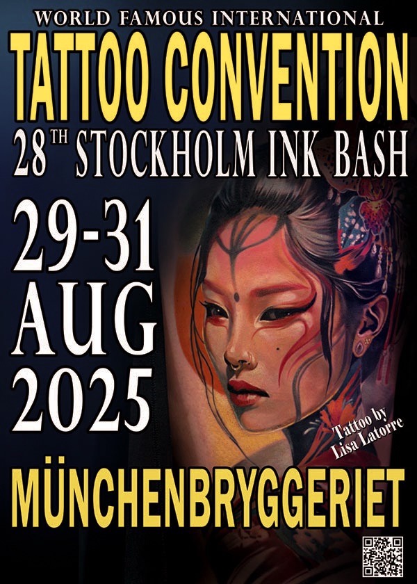 Ancientskin - Nordic Tattoo Sweden - Stockholm Ink Bash Ancientskin