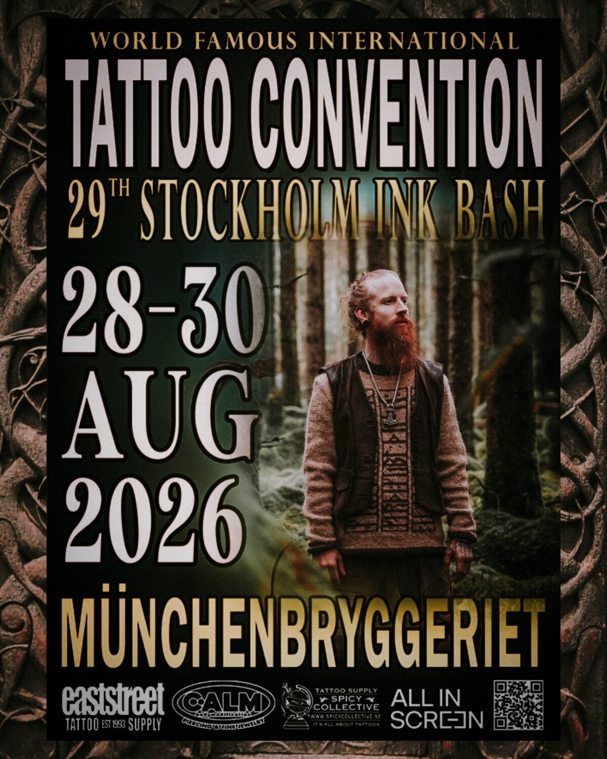 Ancientskin - Stockholm Ink Bash 2026 Nordic Tattoo Viking Tattoo